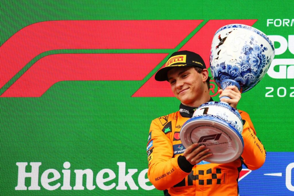 Heartbreak in Holland for Lando Norris as Piastri adds another 25 points to his championship lead!