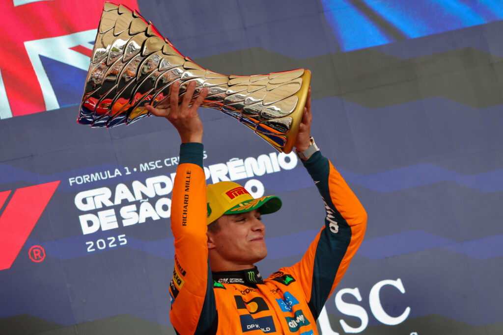 Norris extends his lead to 24 points in Brazil!