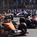 Russell Holds Off Verstappen in Chaotic Azerbaijan Grand Prix